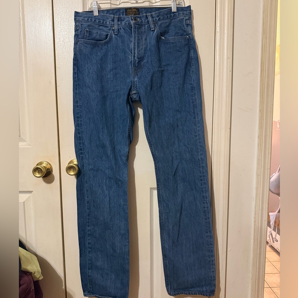 Filson Men's Straight Blue Jeans